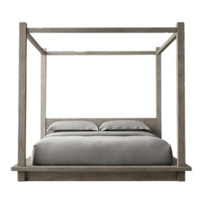RH RECLAIMED RUSSIAN OAK CANOPY BED User manual