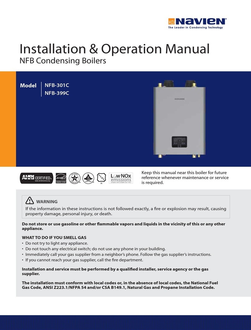 Navien NHB Series User manual