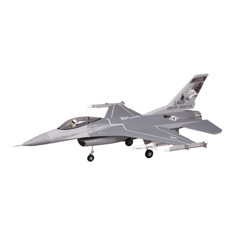 FMS F-16C Fighting Falcon 70mm User manual