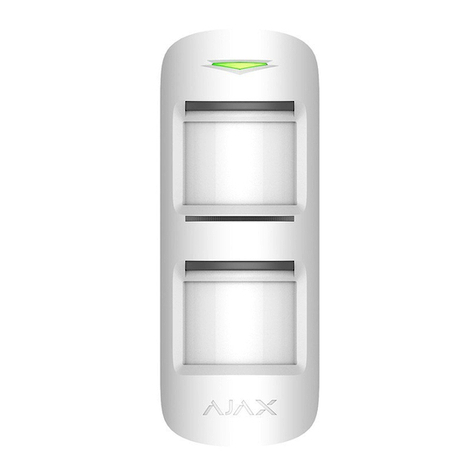 AJAX MotionProtect User manual