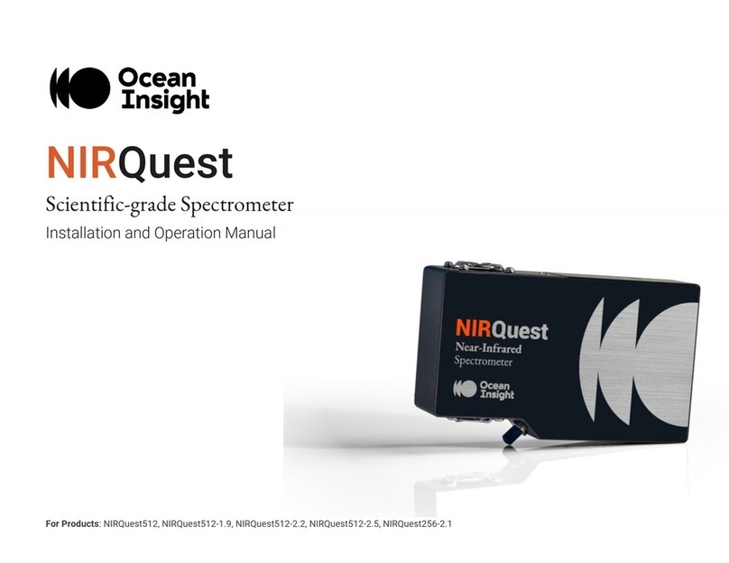 Ocean Insight NIRQuest Series Installation and operation manual