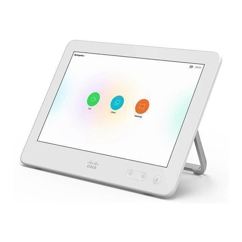 Cisco Touchpad 10 User manual