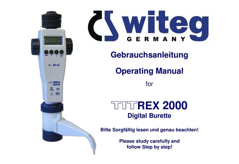 Witeg TITREX 2000 User manual