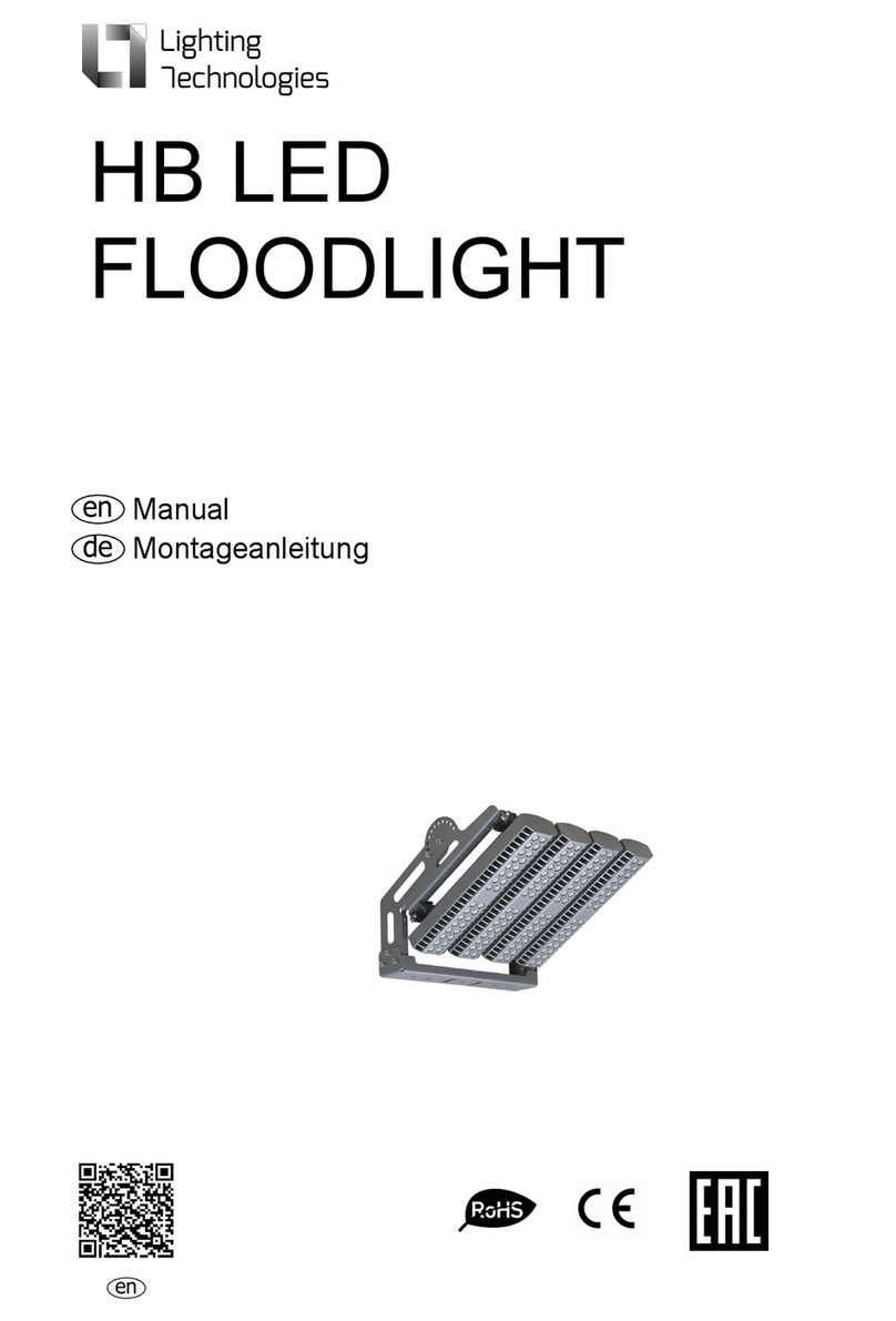 Lighting Technologies HB LED Series User manual