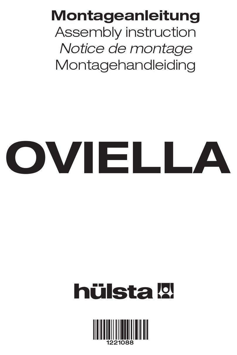 Hülsta OVIELLA Assembly instruction