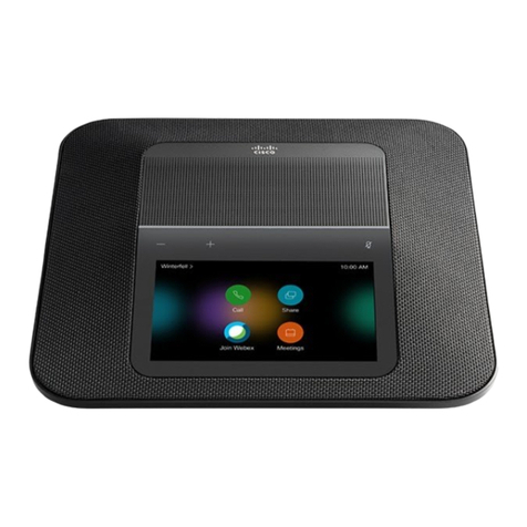 Cisco Webex Room Kit User manual