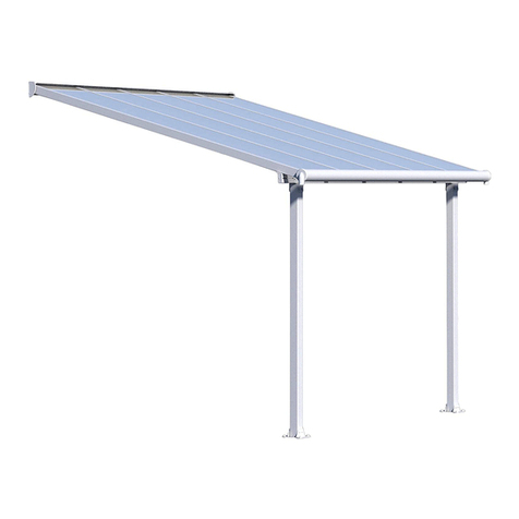 Palram Azur 3x3 User manual