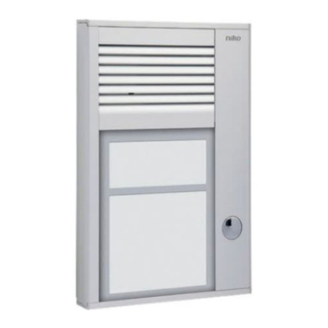 Niko 10-01 Series User manual