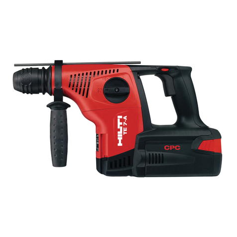 Hilti TE 7-A operating instructions