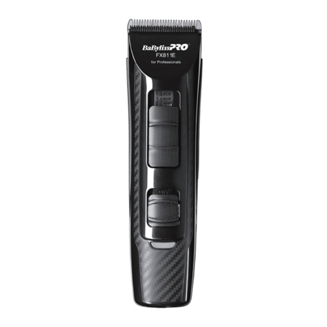 BaByliss PRO Volare X2 maxlife FX811E manual