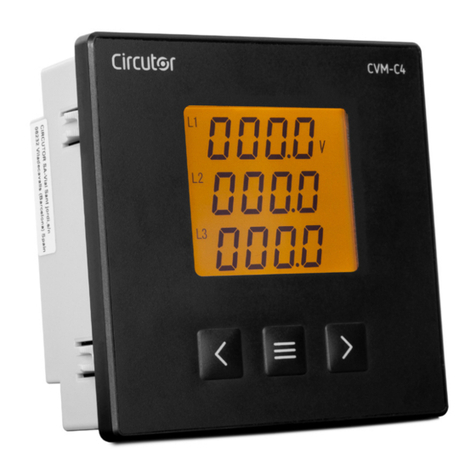 Circutor CVM-C4 Series User manual