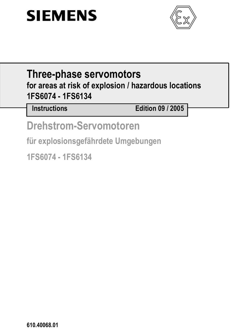 Siemens 1FS6 Series instructions