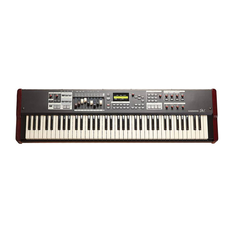 Hammond Sk-series User manual Hammond Sk-series User manual