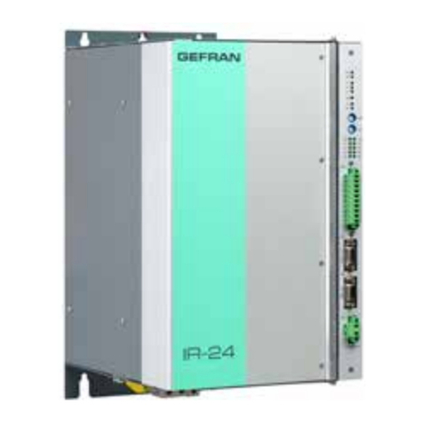 gefran IR-12 CONFIGURATION AND PROGRAMMING MANUAL