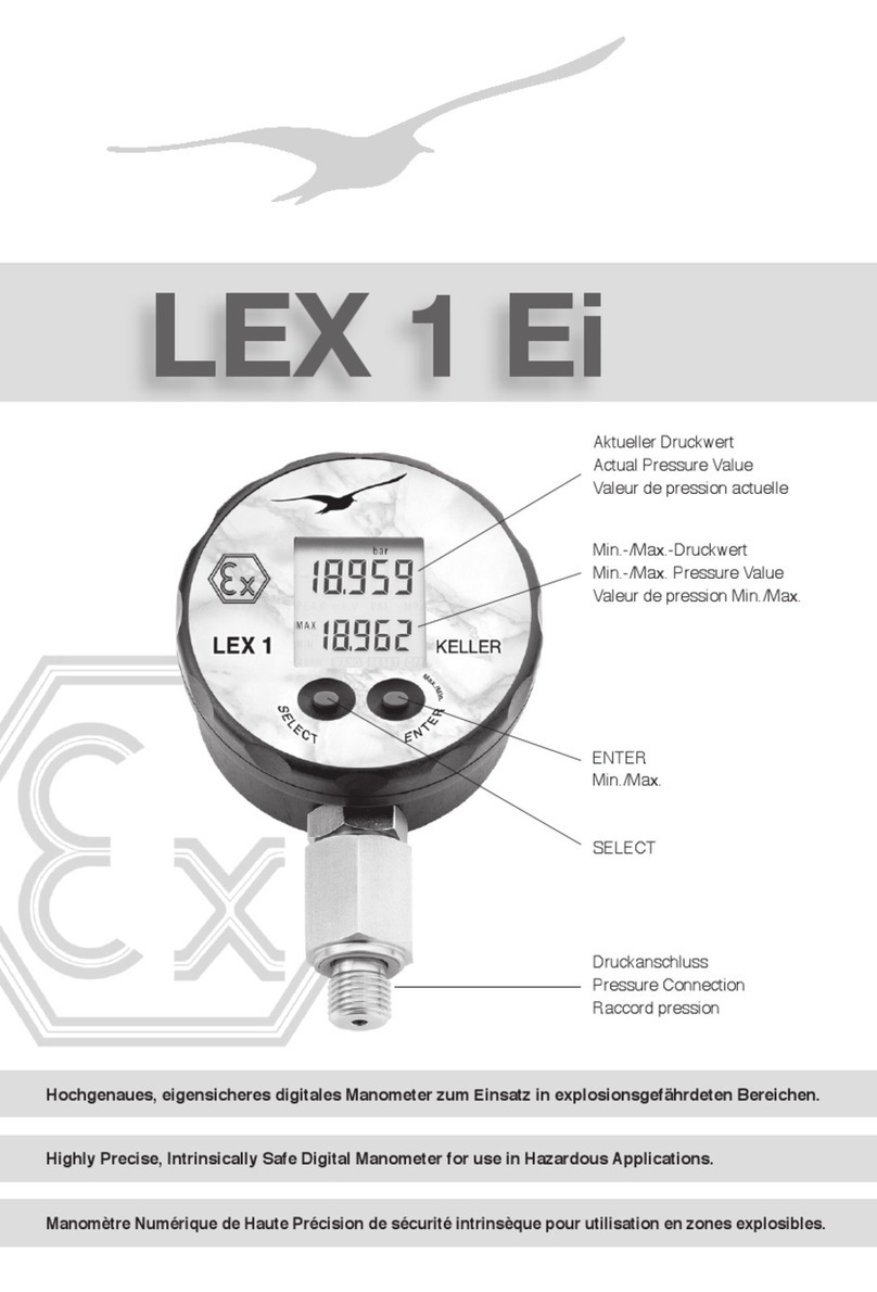 Keller-druck LEX 1 Ei User manual