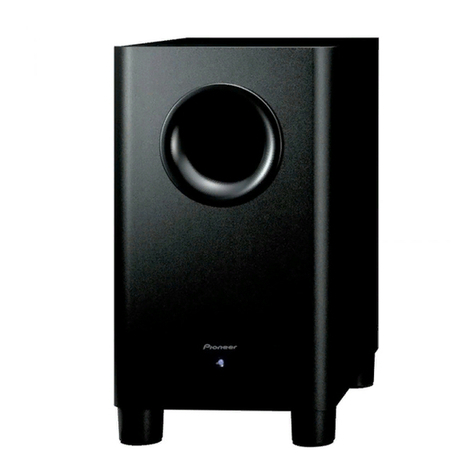 Pioneer S-21W User manual