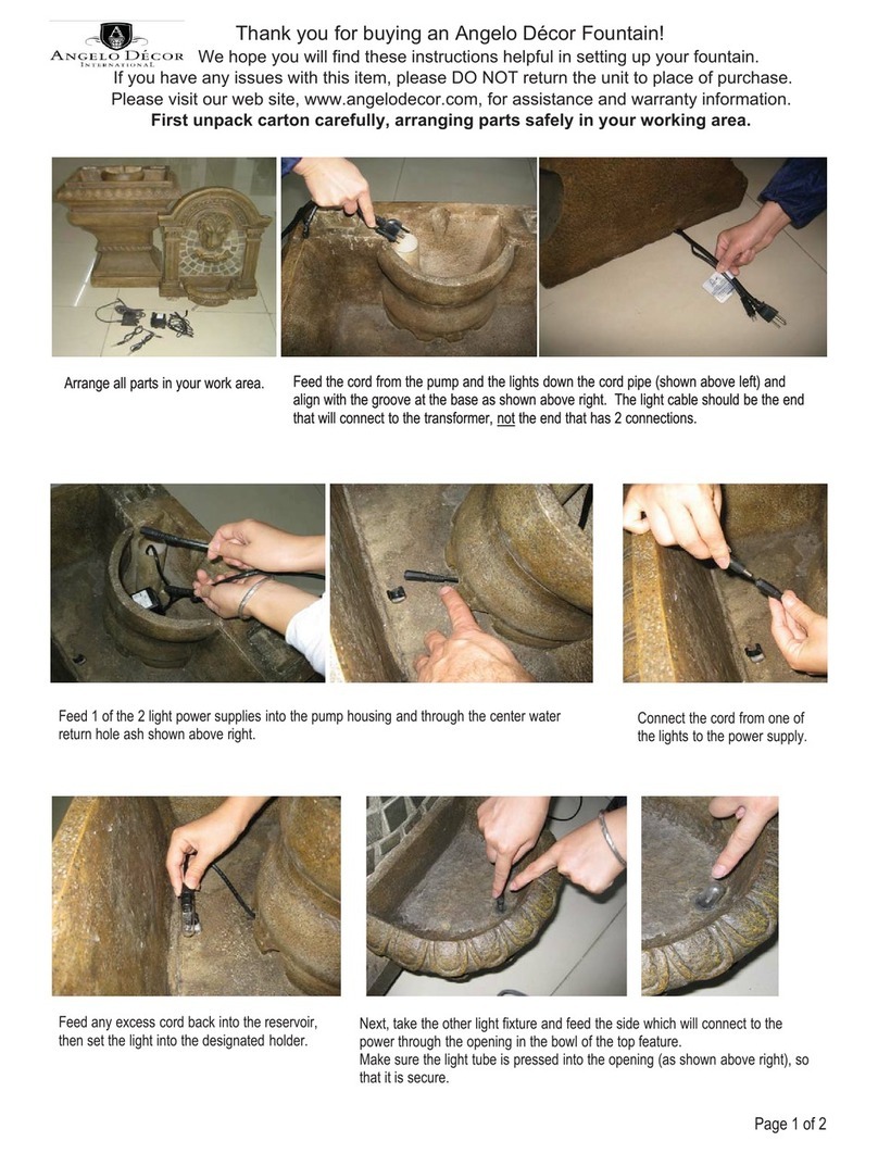 Angelo Decor AD91218 instructions