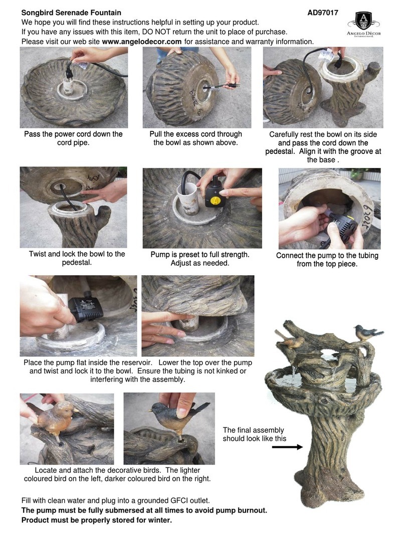 Angelo Decor Songbird Serenade instructions