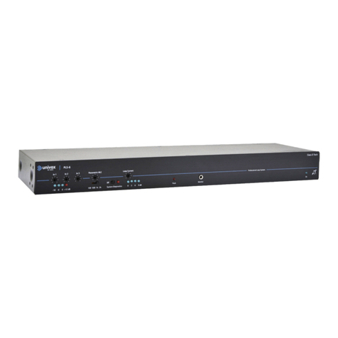 Edin Univox Class D Tech Series installation guide Edin Univox Class D Tech Series installation guide