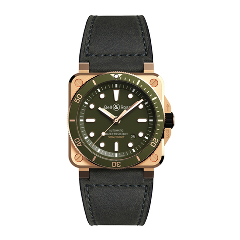 Bell & Ross BR 03-92 DIVER Specification sheet