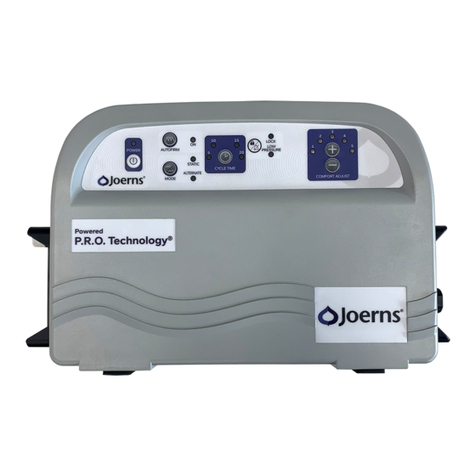 Joerns P.R.O. Matt Plus User & service manual