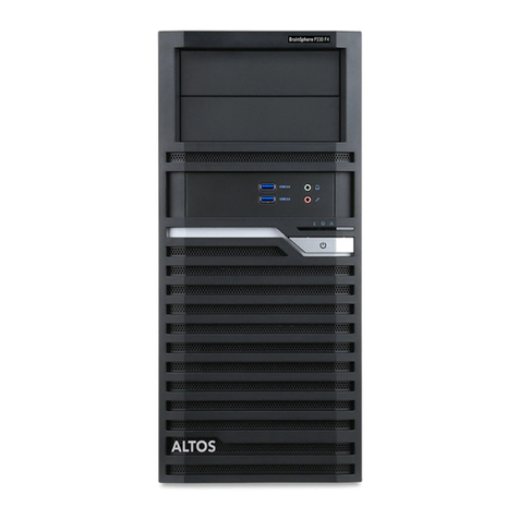 Altos P30 F6 User manual