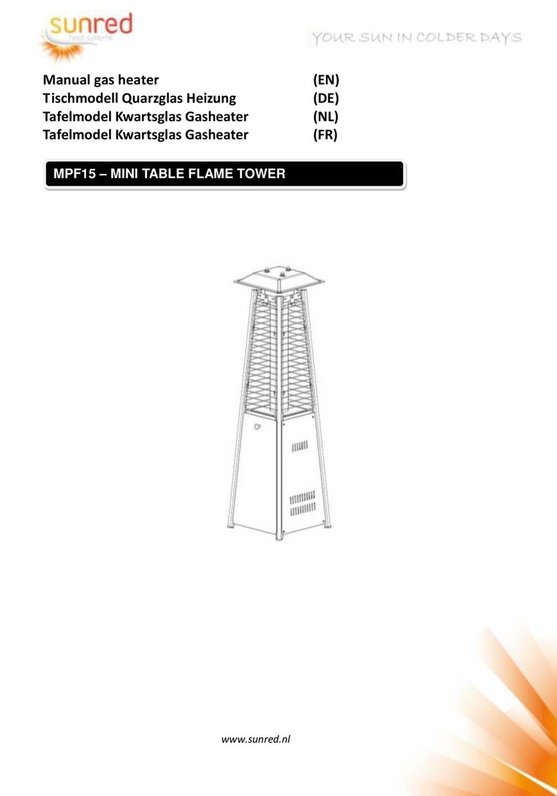 Sunred MPF15 User manual
