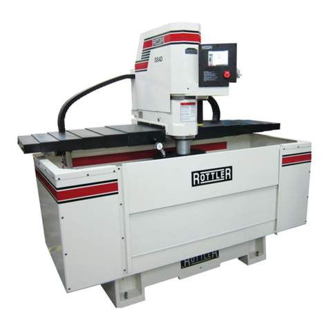 Rottler SAD Series Operation and maintenance manual