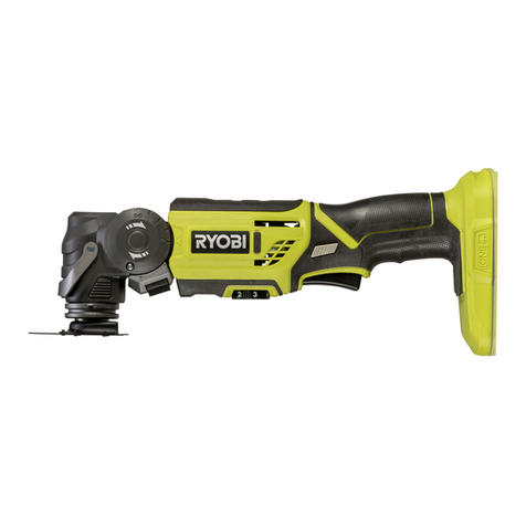 Ryobi R18MT User manual
