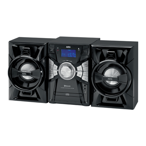 AEG MC 4465 BT User manual