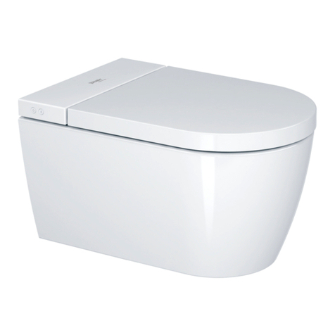 DURAVIT SensoWash Starck f Lite operating instructions