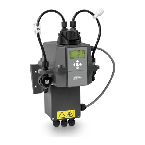 KROHNE OPTISYS TUR 1060 Handbook