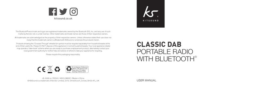 KS CLASSIC DAB user manual