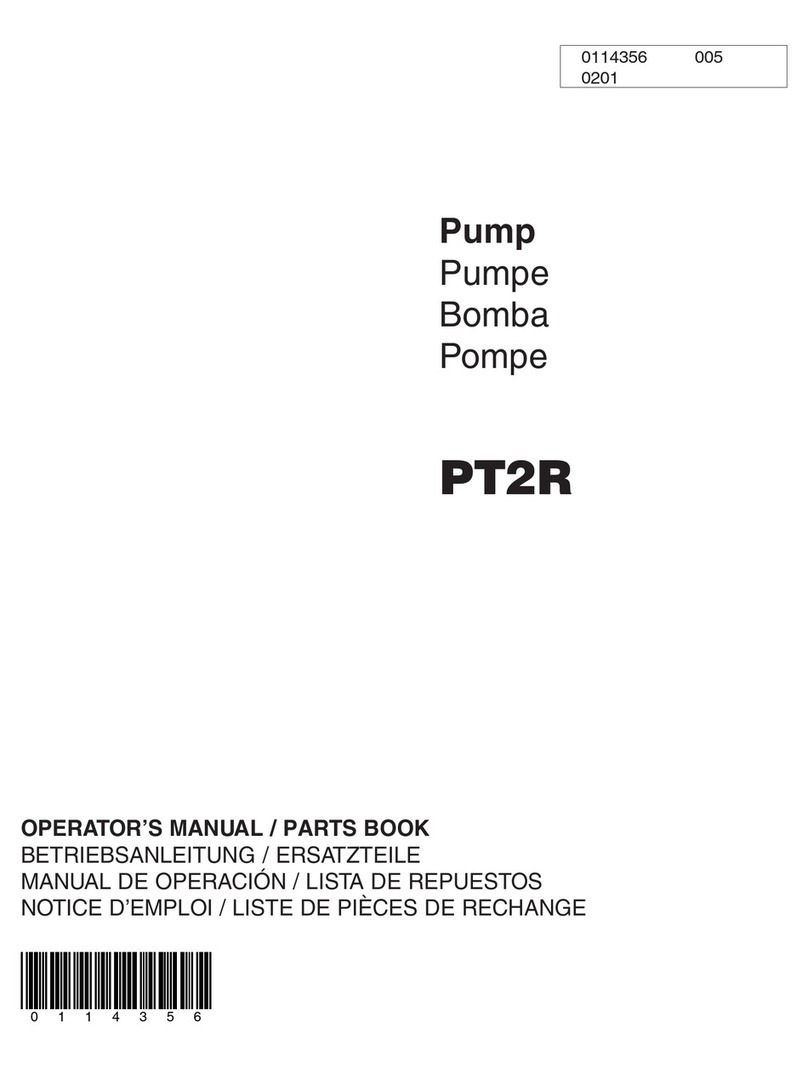 Wacker Neuson PT2R User manual