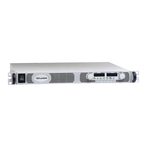 TDK-Lambda GENESYS GEN 2400W Series Technical manual
