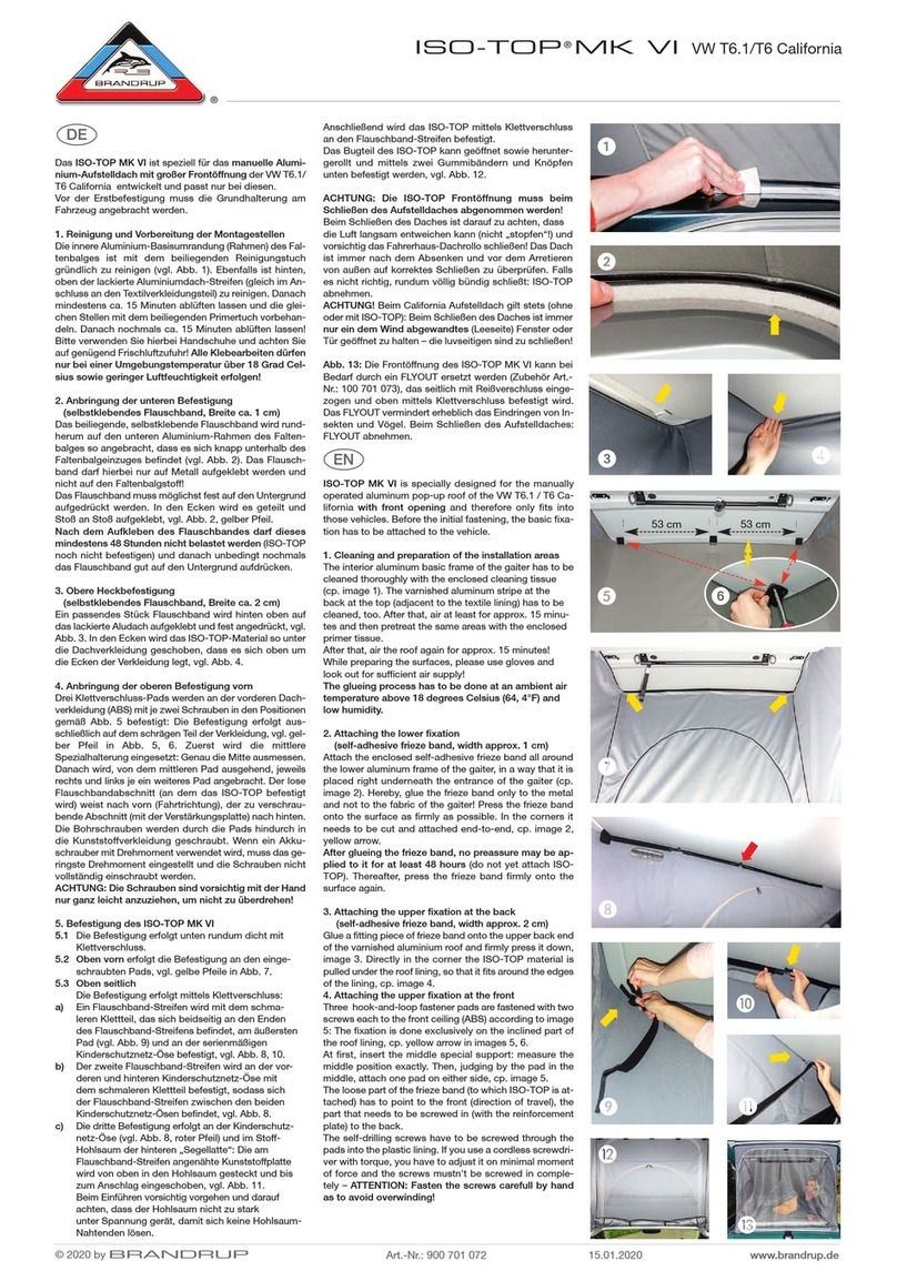 BRANDRUP ISO-TOP MK VI manual