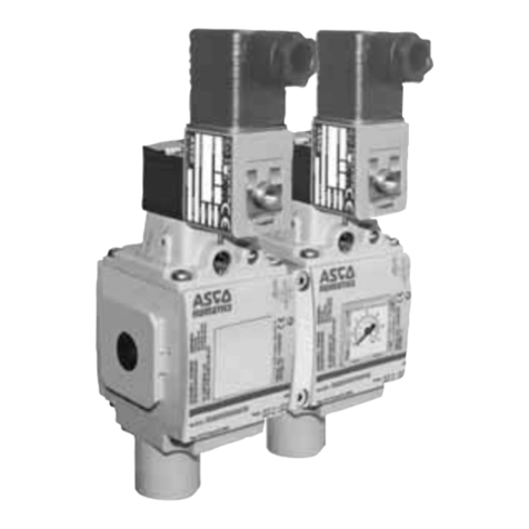 ASCO Numatics 651 Series Installation and maintenance instructions