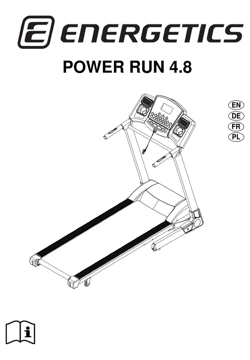 Energetics POWER RUN 4.8 manual