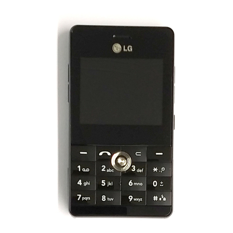 LG KE820 User manual