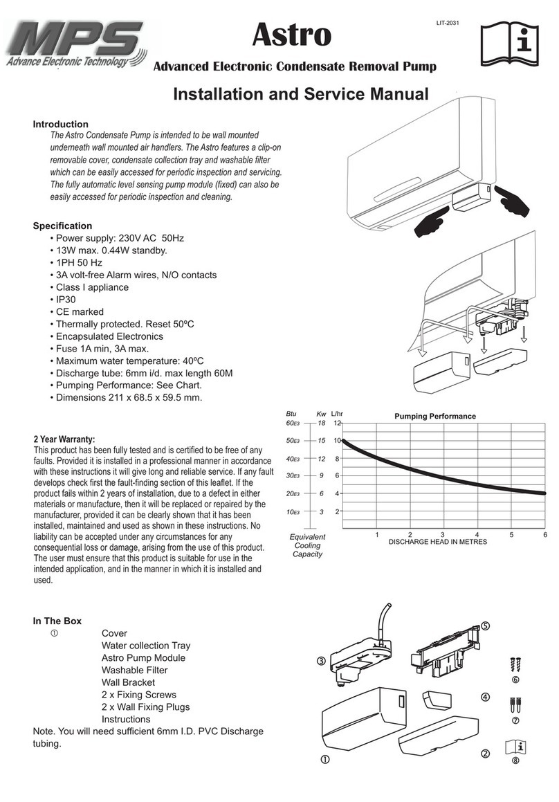 MPS Astro Installation and service manual