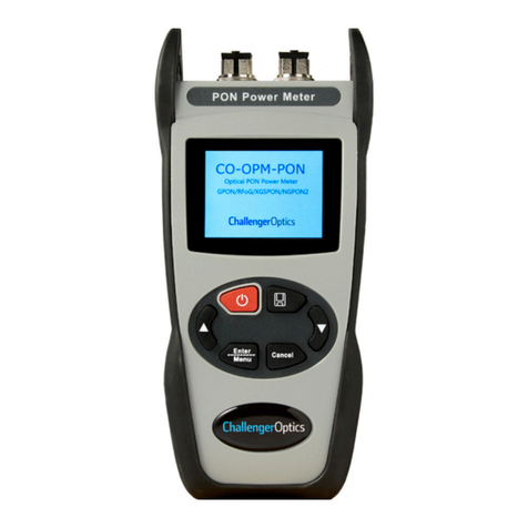 Challenger Optics CO-OPM-PON Interactive operating manual
