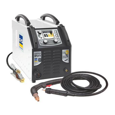 GYS CUTTER 85A TRI User manual