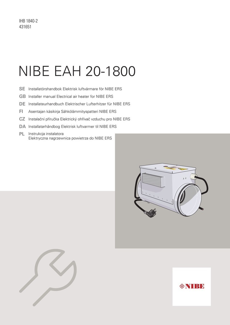 Nibe EAH 20-1800 Installer manual
