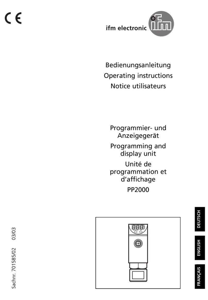 IFM PP2000 operating instructions