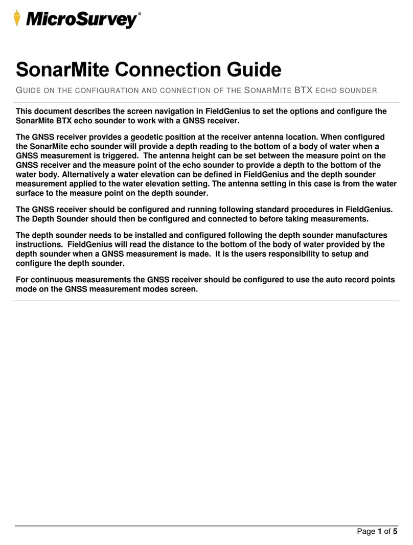 MicroSurvey SonarMite Connection guide