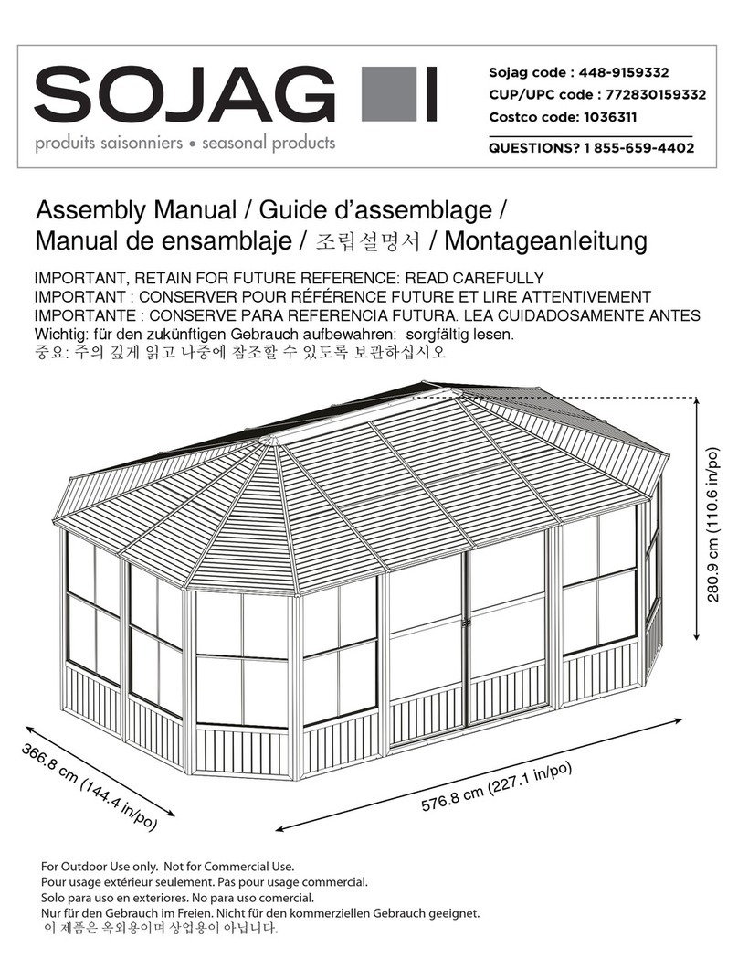 Sojag 448-9159332 User manual
