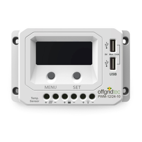 Offgridtec PWM Pro Series User manual