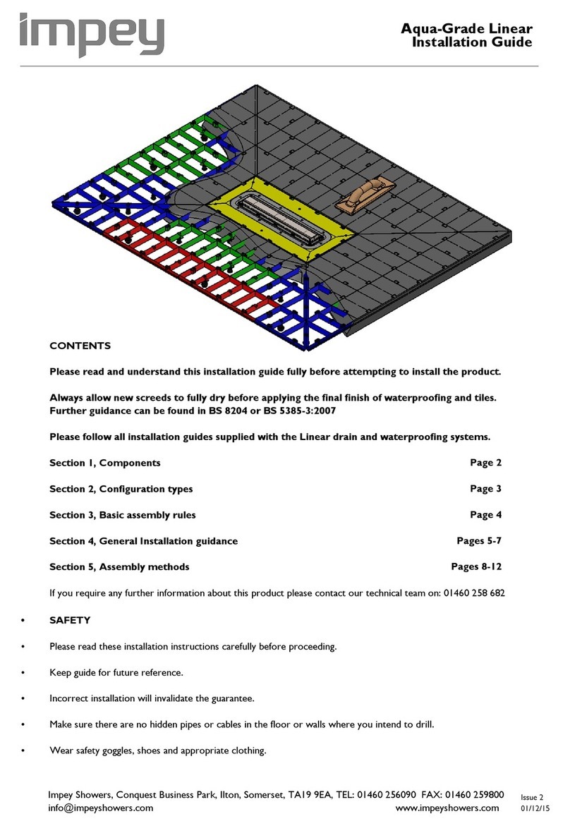 impey Aqua-Grade Linear installation guide