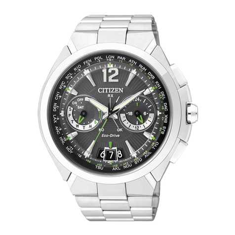 Citizen h950 Abbreviated Instruction
