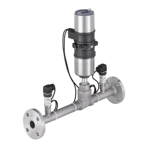Burkert 8750 Short Instructions for Commissioning